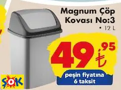 MAGNUM ÇÖP KOVASI NO:3 • 12 L MAGNUM ÇÖP KOVASI NO:3 • 12 L